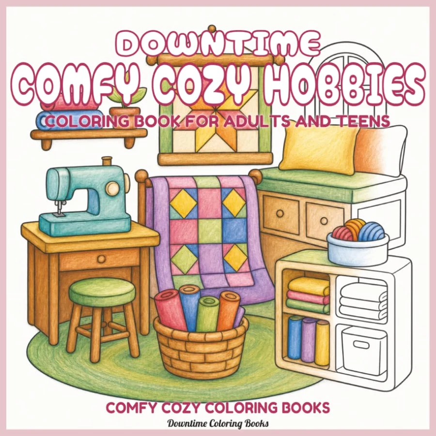 Cover of Downtime Comfy Cozy Hobbies