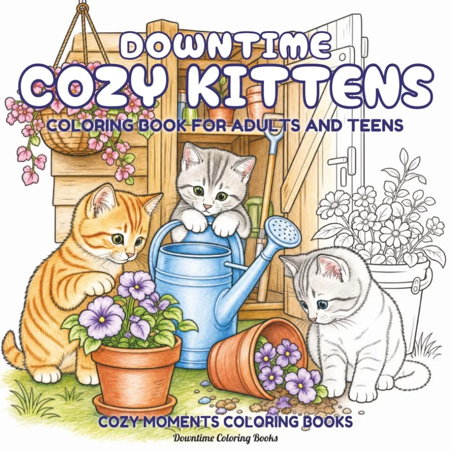 Cover of Downtime Cozy Kittens