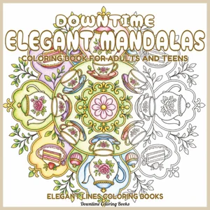 Cover of Downtime Elegant Mandalas