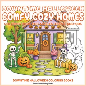 Cover of Downtime Halloween Comfy Cozy Homes