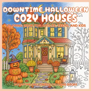 Cover of Downtime Halloween Cozy Houses