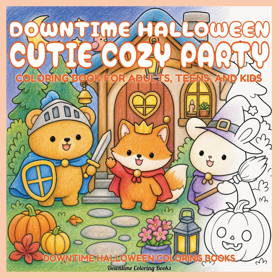 Cover of Downtime Halloween Cutie Cozy Party