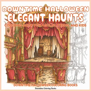 Cover of Downtime Halloween Elegant Haunts