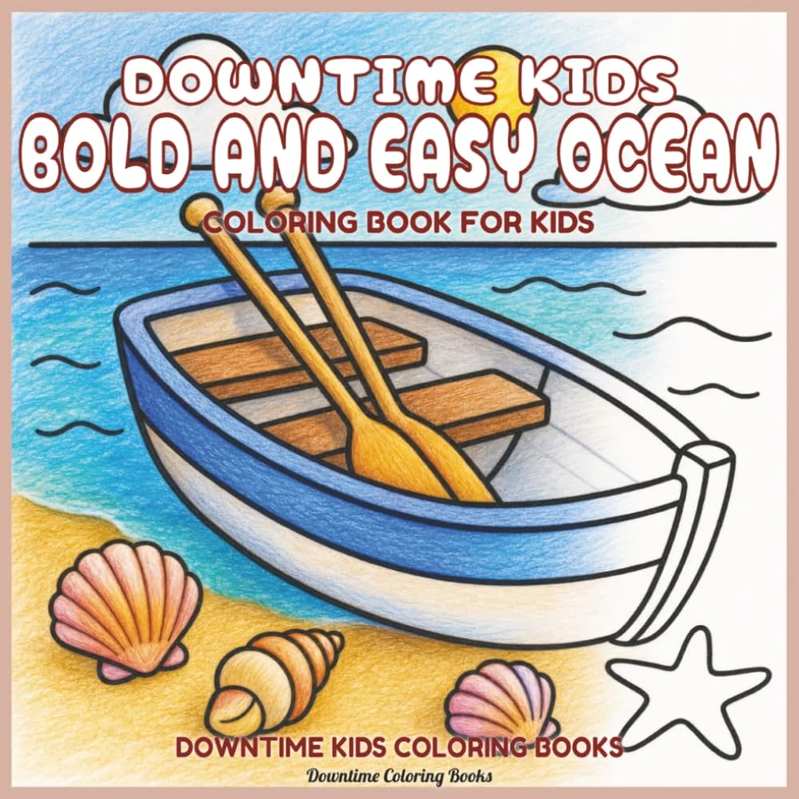 Cover of Downtime Kids Bold and Easy Ocean