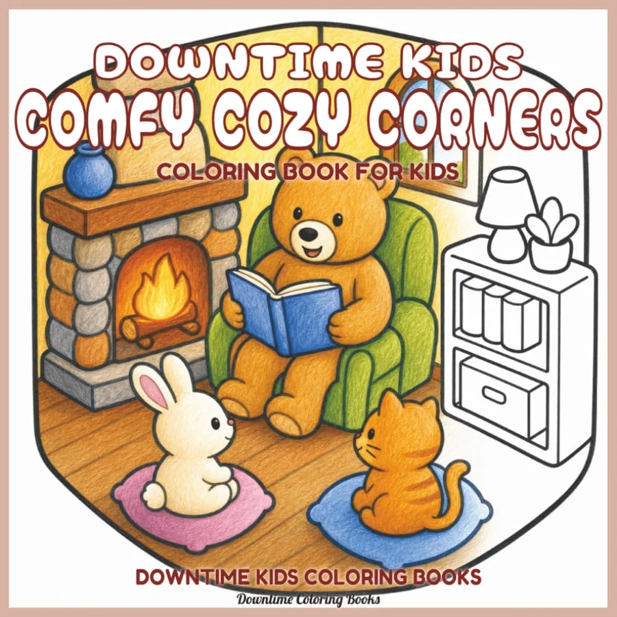 Cover of Downtime Kids Comfy Cozy Corners