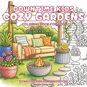 Cover of Downtime Kids Cozy Gardens