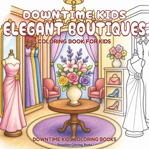Cover of Downtime Kids Elegant Boutiques
