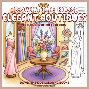 Cover of Downtime Kids Elegant Boutiques