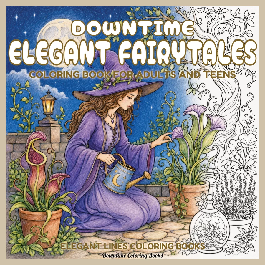 Cover of Downtime Kids Elegant Fairytales