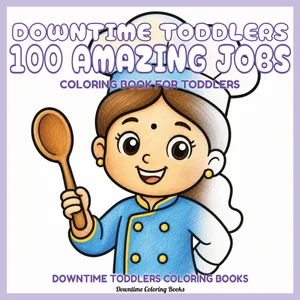 Cover of Downtime Toddlers 100 Amazing Jobs